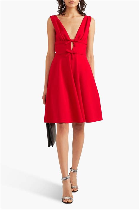 miu miu bow dress